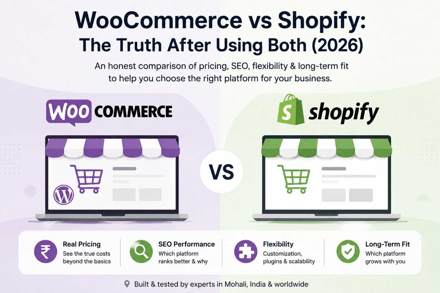 WooCommerce vs Shopify Comparison